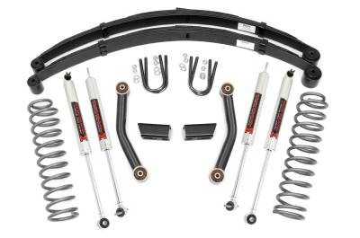 Rough Country Suspension Systems - Rough Country 63041 3" M1 Rear Suspension Lift Kit for 84-01 Jeep Cherokee XJ