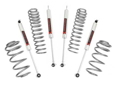 Rough Country Suspension Systems - Rough Country 2.5" Suspension Lift Kit for 97-06 Wrangler TJ 4.0L 4WD 65340