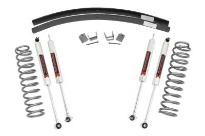 Rough Country Suspension Systems - Rough Country 3" Suspension Lift Kit for 84-01 Jeep Cherokee XJ 67040