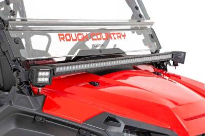 Rough Country Suspension Systems - Rough Country A-Pillar 2" LED Pod Ditch Light Kit for Honda Pioneer 1000 92009