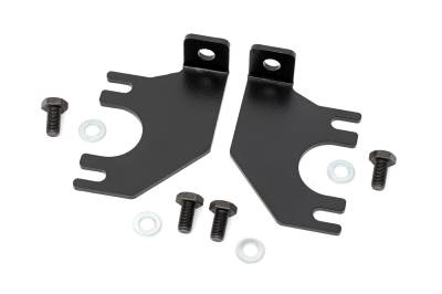 Rough Country Suspension Systems - Rough Country LED Whip Light Mounts Black for Kawasaki Teryx 94010