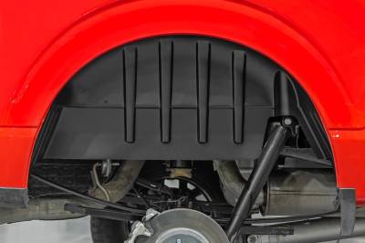 Rough Country Suspension Systems - Rough Country 4213A Rear Wheel Well Liners Pair for 21-24 Ford F150