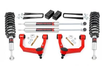 Rough Country Suspension Systems - Rough Country 74240RED 3.5" Suspension Lift Kit for 05-23 Toyota Tacoma 4WD