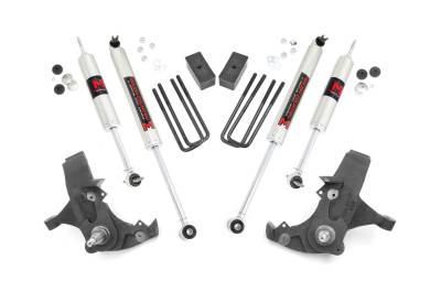 Rough Country Suspension Systems - Rough Country 4" Suspension Lift Kit 88-98 GM 1500 Truck/SUV RWD 24140