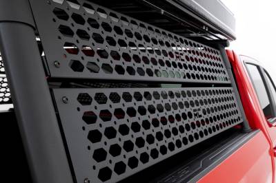 Rough Country Suspension Systems - Rough Country MOLLE Panels for RC 10201 Rack Silverado 1500 5.8' Bed 10205