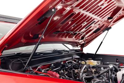 Rough Country Suspension Systems - Rough Country Hydraulic Hood Support Strut Kit for 24-25 Toyota Tacoma 72108