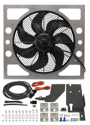 Derale - Derale 20161 Electric Fan Kit Direct Fit