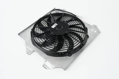 CSF Cooling - Racing & High Performance Division - CSF Cooling 2858F All-Aluminum Fan Shroud w/12" SPAL Fan for 92-00 Honda Civic