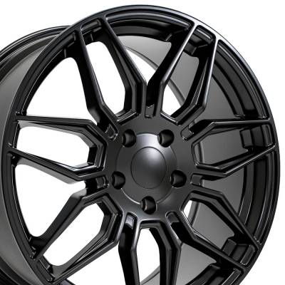 OE Wheels LLC - OE Wheels CV03D 19x8.5 5x120 52mm Satin Black CV03D-19085-5120-51B1