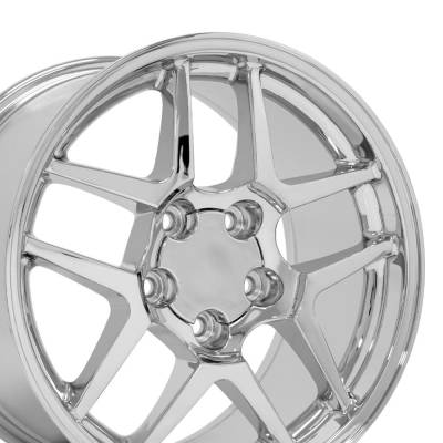 OE Wheels LLC - OE Wheels CV04 17x9.5 5x4.75 54mm Chrome CV04-17095-5475-54C