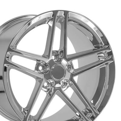 OE Wheels LLC - OE Wheels CV07A 18x10.5 5x4.75 56mm Chrome CV07A-18105-5475-56C
