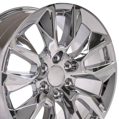 OE Wheels LLC - OE Wheels CV32 20x9 6x5.5 28mm Chrome CV32-20090-6550-28C