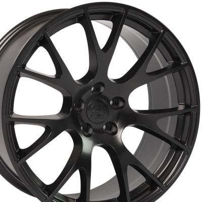 OE Wheels LLC - OE Wheels DG15 22x9 5x115 18mm Satin Black DG15-22090-5115-18B1