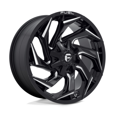 Fuel 1PC - Fuel Off Road D753 REACTION 20x9 8x180 20mm Gloss Black/Milled D75320901857