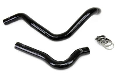HPS Performance - HPS 57-1019-BLK Black Silicone Radiator Hose Kit for 92-00 Honda Civic w/B16