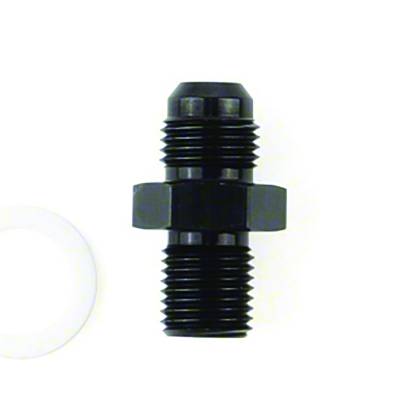 SpeedFx - SpeedFX 560638 Coupler Fitting Trans Adapter -6AN x 1/4-18 NPSM Black EACH