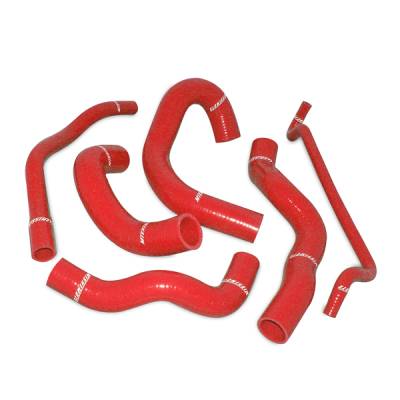 Mishimoto - Mishimoto MMHOSE-MUS-05RD Ford Mustang V8 Silicone Radiator Hose Kit