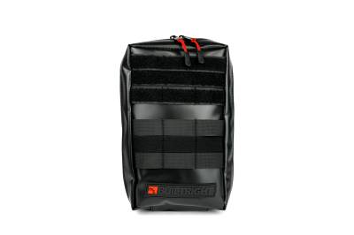 BuiltRight Industries - BuiltRight Industries 105101 MOLLE Pouch Splash-Proof MIL-SPEC Black 6x10"