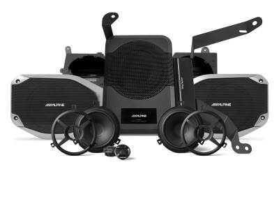 Alpine - Alpine PSS-24WRA 300W Sound System for 18-23 Jeep Wrangler & 20-23 Gladiator