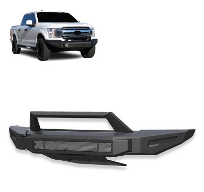 Black Horse Off Road - Black Horse AFB-F119 Armour Front Bumper for 18-20 Ford F150