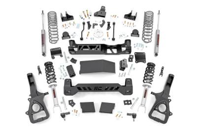 Rough Country Suspension Systems - Rough Country 88431 6" 22XL N3 Strut Suspension Lift Kit for 25-26 Ram 1500 4WD