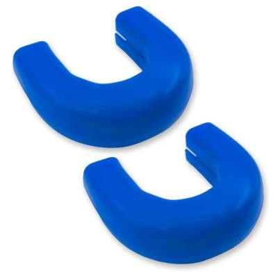 Recon - Recon 264004GMHDBL Silicone Tow Hook Cover Set Blue 20-24 Sierra HD