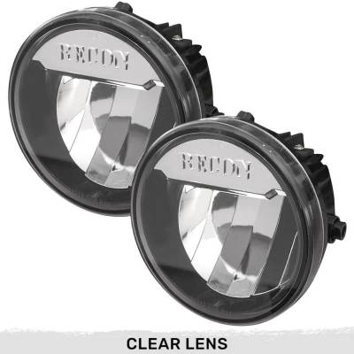 Recon - Recon 264513CL OEM Replacement Fog Light Kit-Clear/White 09-14 Ford F150