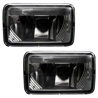 Recon - Recon 264520BK OEM Replacement Fog Lights Smoked/White/Amber F150/Super Duty