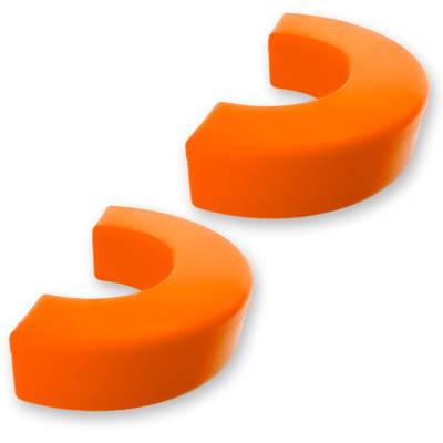 Recon - Recon 264004CHLDOR Silicone Tow Hook Cover Set Orange 19-24 Silverado 1500