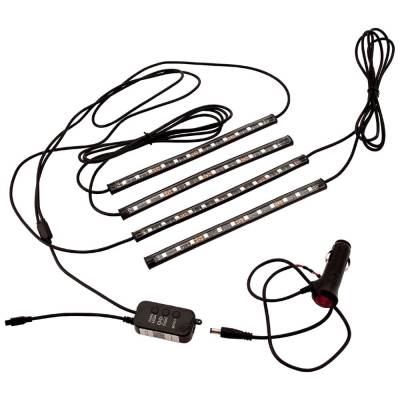 Recon - Recon 264705RGB 6" Flexible High Power LED Light Strips-4pc. RGB