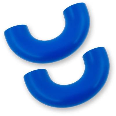 Recon - Recon 264004F150BL Silicone Tow Hook Cover Set Blue 15-23 F150