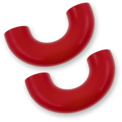 Recon - Recon 264004F150RD Silicone Tow Hook Cover Set Red 15-23 F150