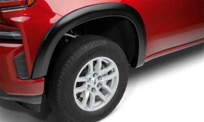 Bushwacker - Bushwacker OE Style Front Fender Flares Black Silverado 40153-02