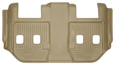 Husky Liners - Husky Liner 19283 Weatherbeater 3rd Row Floor Liners Tan Suburban/Yukon XL