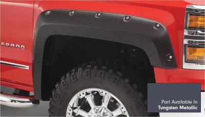 Bushwacker - Bushwacker Pocket Style F/R Fender Flares-Painted GMC Sierra 1500 40974-64