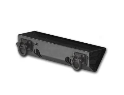 Rugged Ridge - Rugged Ridge 11540.11 XHD Non-Winch Mount Front Bumper for Wrangler JK