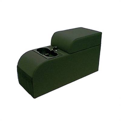 Rugged Ridge - Rugged Ridge 13101.15 Standard Locking Console Black Denim Jeep CJ/Wrangler