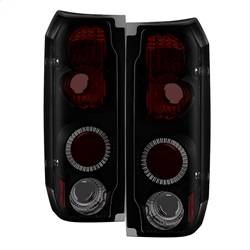 Spyder Auto - Spyder Auto 5078155 Euro Style Taillights Black/Smoked for 87-96 Bronco & F150