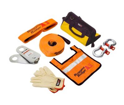 Rugged Ridge - Rugged Ridge 15104.28 XHD Recovery Gear Kit 30000 Pounds
