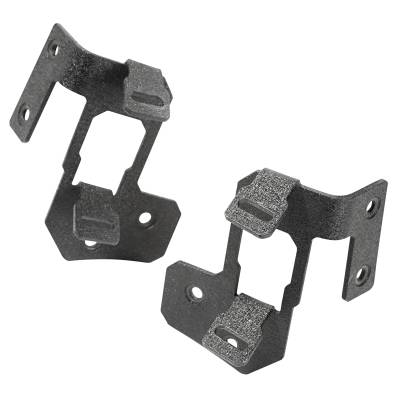 Rugged Ridge - Rugged Ridge 11232.31 Dual A-Pillar Light Mounts for Jeep Wrangler JK