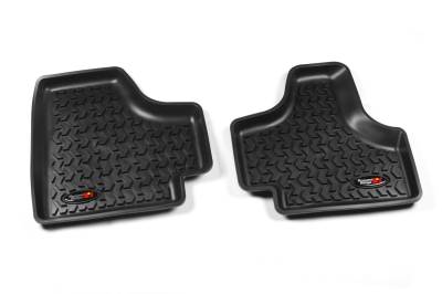 Rugged Ridge - Rugged Ridge 12950.2 Floor Liner Rear Pair Black for Jeep Liberty KK