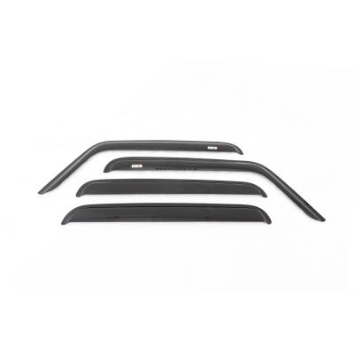 Rugged Ridge - Rugged Ridge 11351.20 Window Rain Deflectors for Jeep Cherokee XJ