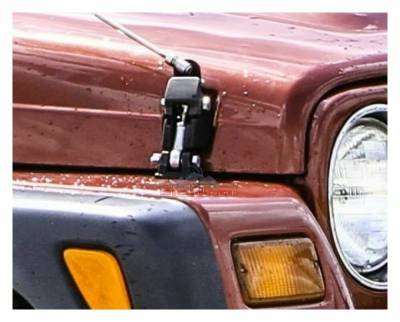 Steinjager - Steinjager Adjustable Hood Latch Kit-Stainless Steel for Wrangler TJ J0023987