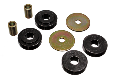 Energy Suspension - Energy Suspension 3.1109G Transmission Crossmember Mount Bushings Poly Black