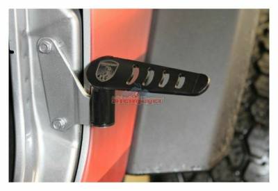 Steinjager - Steinjager Metal Style' Peg Kit Black for Wrangler JK J0041280