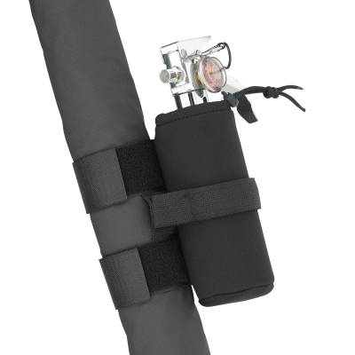 Smittybilt - Smittybilt 769530 Roll Bar Mount 1LB Fire Extinguisher Holder Black