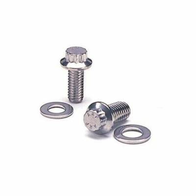 ARP Auto Racing - ARP 430-6802 Water Pump Pulley Bolts Pro Series 12Point Head 4Pieces Socket 3/8