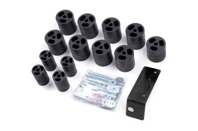 Zone Offroad - Zone Offroad 3" Body Lift Kit for Jeep CJ w/Manual Trans ZONJ9330