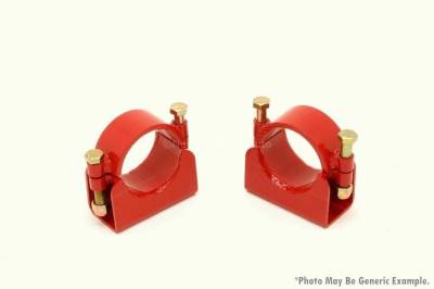 BMR Suspension - BMR Suspension SMK008R Sway Bar Mount Kit w/Bolt-On Bracket 3.25" Axles