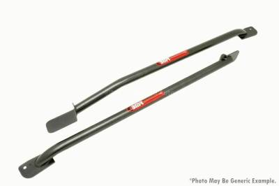 BMR Suspension - BMR Suspension SFC004H Subframe Connectors Weld-On Tubular Non-Convertible Only